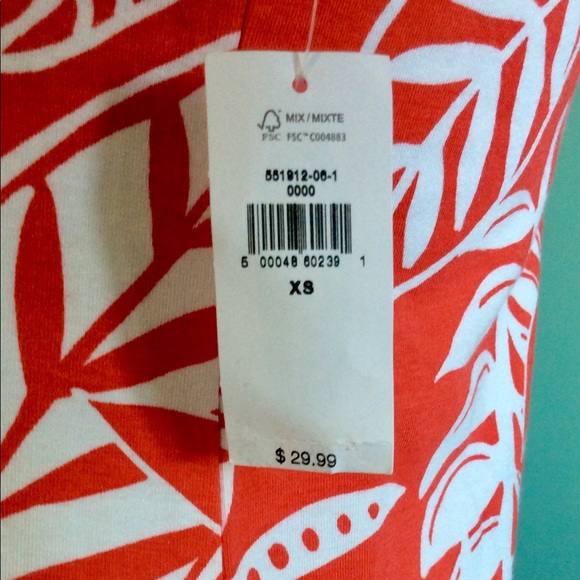 OLD NAVY TROPICAL DRESS Size XS - Picture 5 of 5
